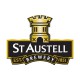 St Austell brewery t-shirt white logo