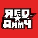 tee shirt Red army red