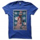 tee shirt Apollo Creed I Want You blue