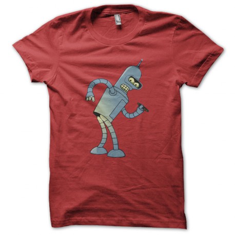 shirt bender futurama funny red