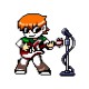 Scott Pilgrim white shirt