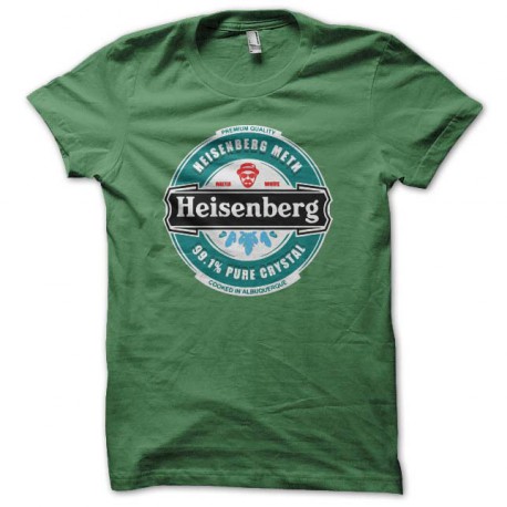 Tee shirt Heisenberg Premium Meth vert