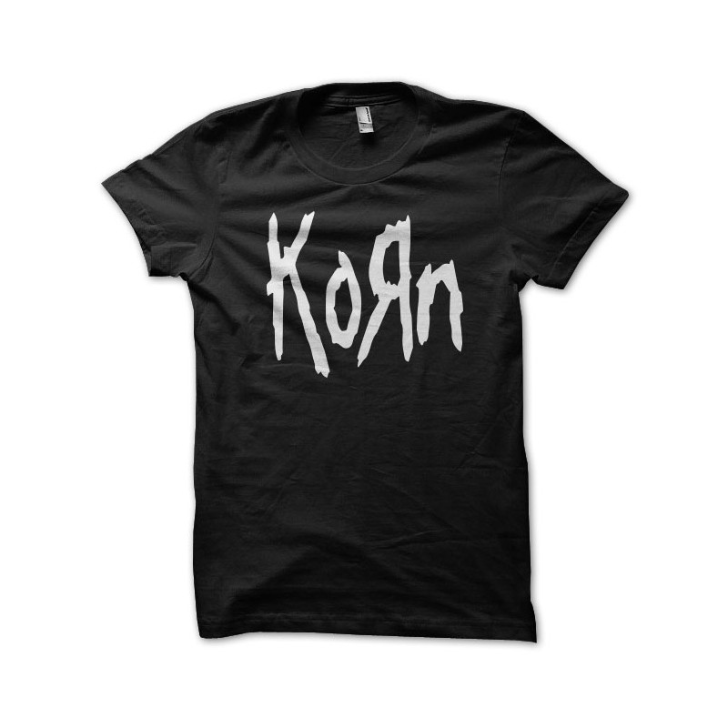 black tee shirt Korn