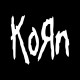 negro camiseta Korn