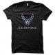 tee shirt US Air Force noir