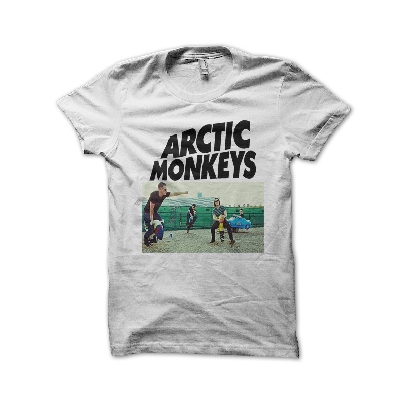 arctic monkeys t shirt white