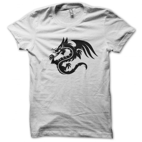 t-shirt how to draw a white dragon