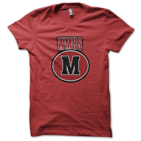 tee shirt Glee WMHS red 