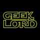 tee shirt geek lord noir