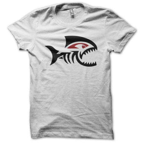 tee shirt piranha white