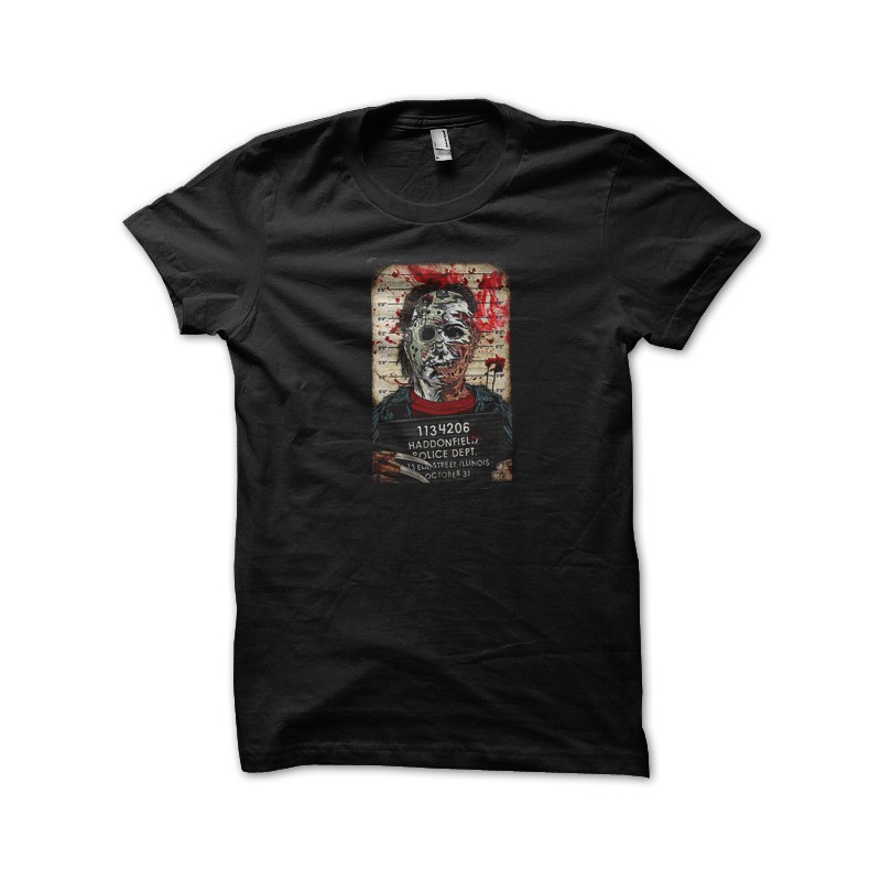 Michael Myers Shirt Freddy Krueger Jason Voorhees Black
