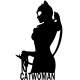 catwoman black t-shirt