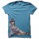 Naruto Hinata azul camisa ligera