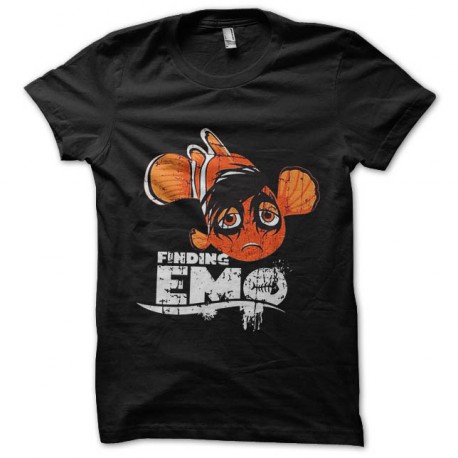 shirt finding emo black