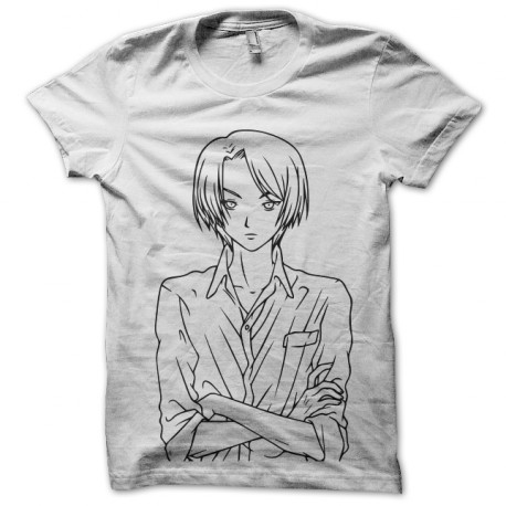 dibujo animado camisa blanca