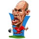 camisa de Arjen Robben caricatura en blanco