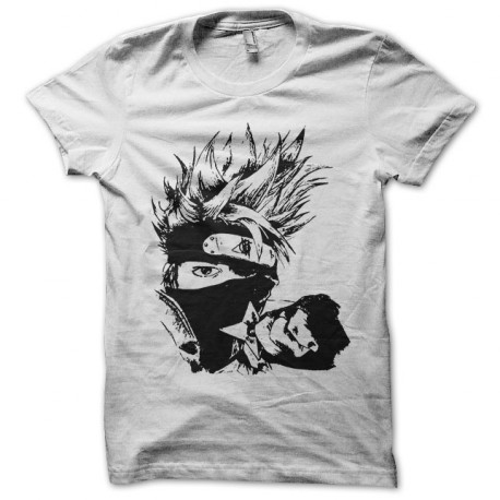 shirt kakashi naruto artistic blue