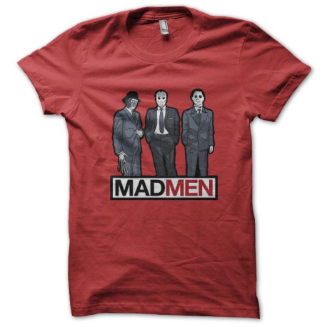 tee shirt Mad men red