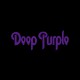 black tee shirt deep purple