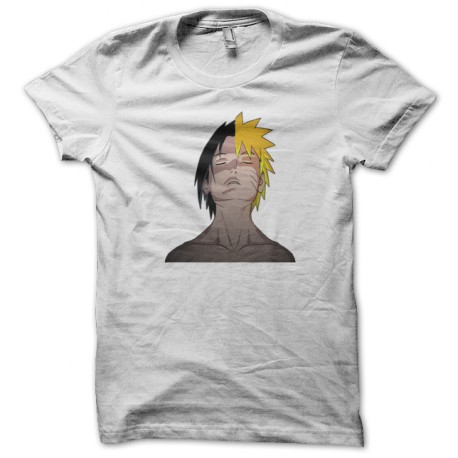 Naruto Sasuke white shirt