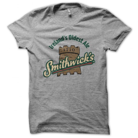 Smithwick's gray t-shirt