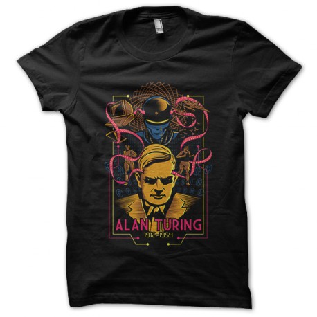 negro camiseta de Alan Turing