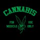 Cannabis black t-shirt