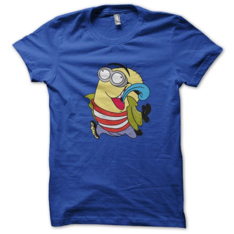 tee shirt ed is a minion blue