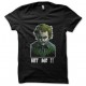 black t-shirt Joker Hit me