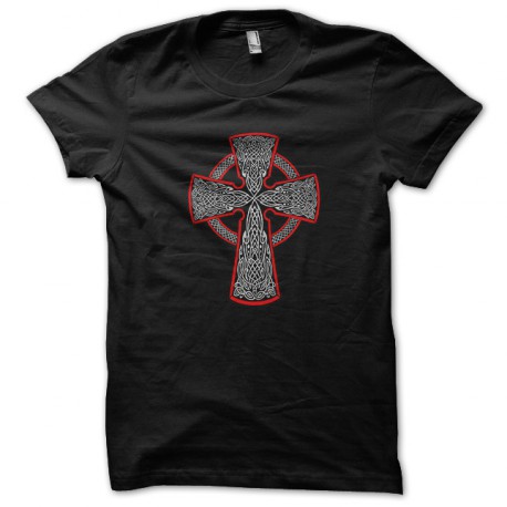black t-shirt Celtic Cross