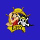 shirt Monkey D. Luffy blue