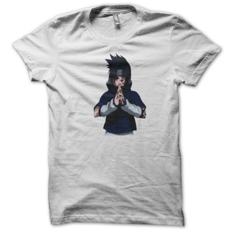 camisa blanca Naruto Sasuke