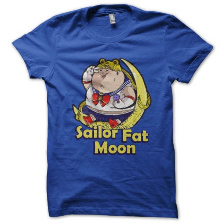 tee shirt sailor fat moon blue