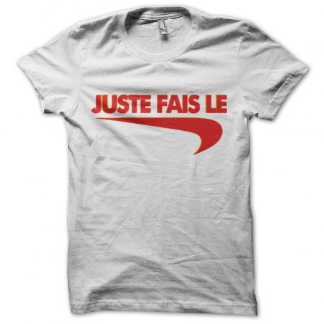 just do it white t shirt