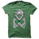 camiseta de Marilyn Monroe malezas gangsta verde