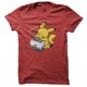 tee shirt pikachu toaster rouge