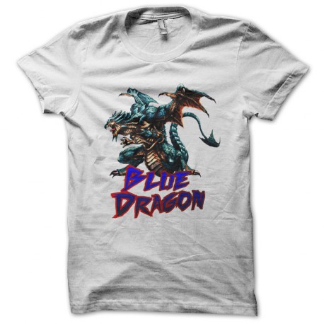 Blue Dragon white shirt