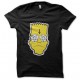 tee shirt bart maléfique noir