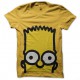 tee shirt Bart Simpson yellow