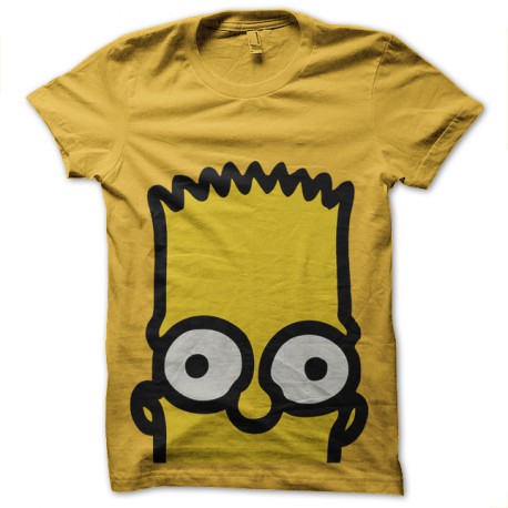 tee shirt Bart Simpson yellow