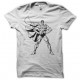 tee shirt superman white