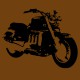 tee shirt triumph rocket marron