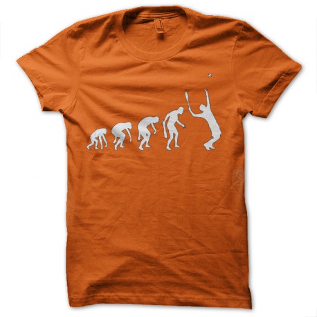 Evolution orange tennis shirt