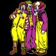 Ronald McDonald camisa el comodín pennywise negro