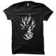 tee shirt goku shadow design noir