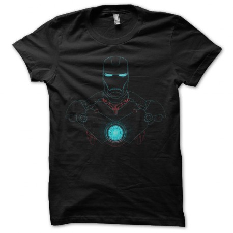 iron man black t-shirt design