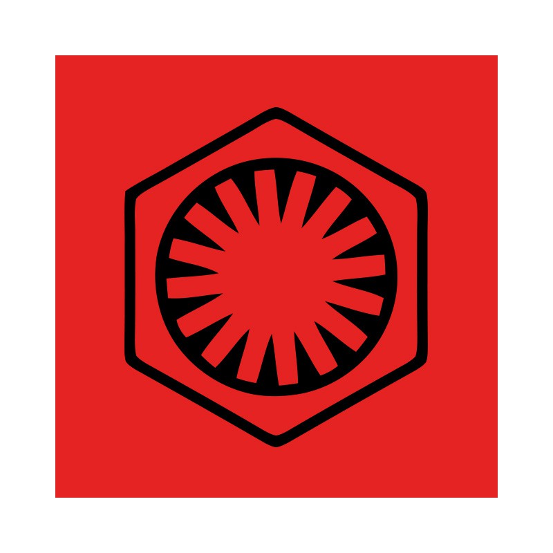 shirt star wars 7 new red logo