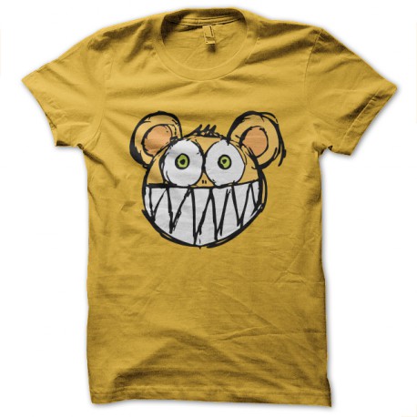 shirt Radiohead Kid A yellow bear