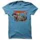 x t-shirt minions blue sky