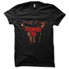black tee shirt rambo3